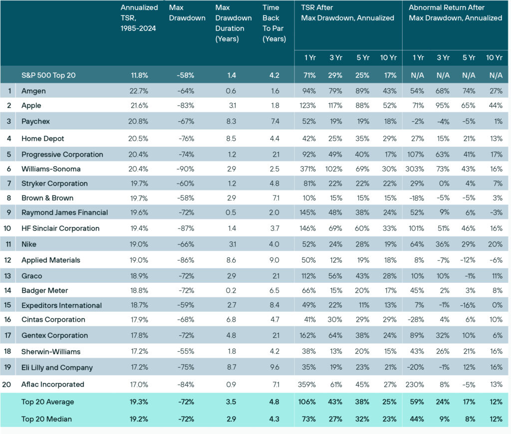 S&P 500 Top 20